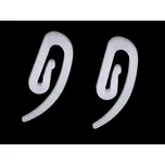 Plastový šnekový háček na záclony Varianta: bílá, Balení: 100 ks