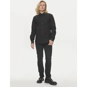 Pánská košile Versace Jeans Couture Košile 76GAL2SW Černá Regular Fit 48