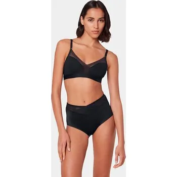 Dámské oblečení Triumph Podprsenka bez kostic Shape Smart 10217858 Černá 1
