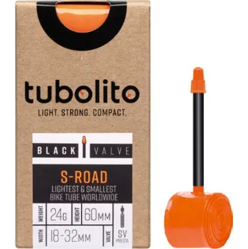 Duše na kolo Duše TUBOLITO S-Tubo Road 700x18/28C Black - SV42