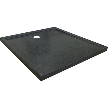 Sprchová vanička Kerra David Stone Slim sprchová vanička, black Rozměr vaničky: 80x80cm