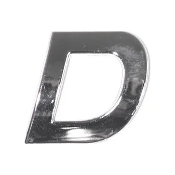 Samolepicí dekorace na vozidlo 3D logo Znak samolepicí D