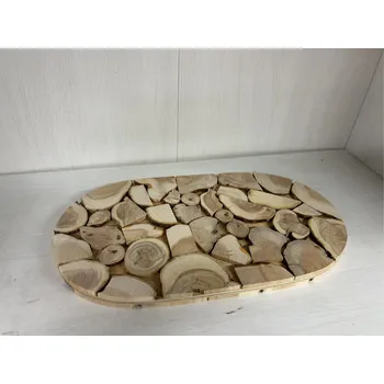 Dřevotéka - Podtácek oboustranný oválný 30x17 cm Podtácek oboustranný oválný 30x17 cm