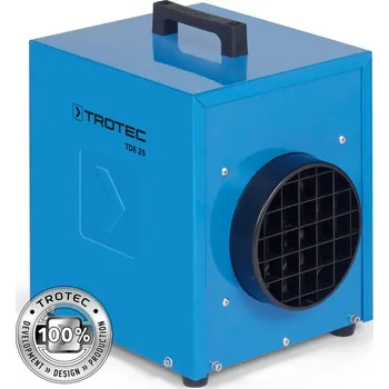 Průmyslové topidlo Profesionální elektrické topidlo TDE 25 V2 Trotec - 3 kW, vč. kabelu, s možností připojení hadice