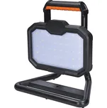 SOLIGHT LED reflektor 20W, přenosný, nabíjecí, 2000lm, oranžovo-černý