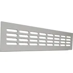 Hliníkové větrací mřížky SRL - ALFA Provedení: délka 800 mm x šířka 150 mm, Povrch: F1 - přírodní elox