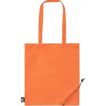 Plážová taška Berber skládací RPET nákupní taška - oranžová - AP809528-03