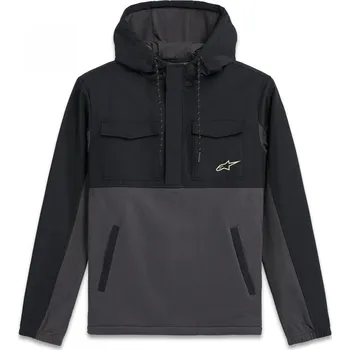 Moto oblečení Alpinestars Pánská šedo-černá bunda JUNCTURE HYBRID JACKET Alpinestars 1214-11800 1190 - XL