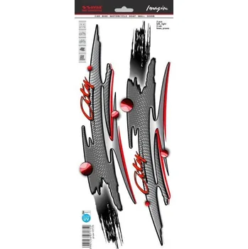 Samolepicí dekorace na vozidlo Samolepka city