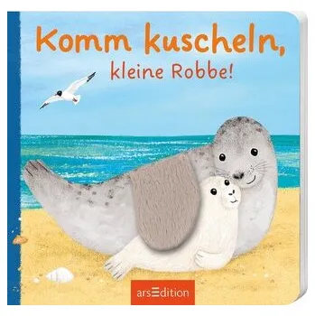 První čtění Komm kuscheln, kleine Robbe! - Harmer, Sharon