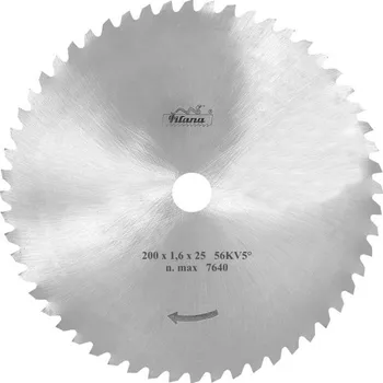 Pilový kotouč Pilový kotouč na dřevo 200x1,6x25 5309 - 56KV-5°