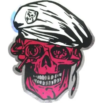 Samolepicí dekorace na vozidlo Samolepka smrtka s čepicí autosamolepka