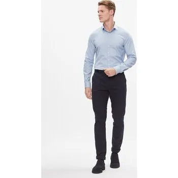 Pánská móda Calvin Klein Košile K10K112305 Světle modrá Slim Fit 44