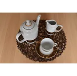 Vingo Kulaté prostírání hnědé - 38 cm