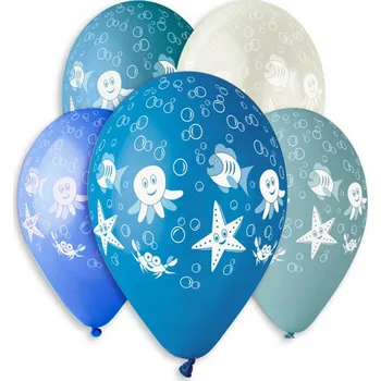 Balónky s potiskem 5ks OBYČ. Moře