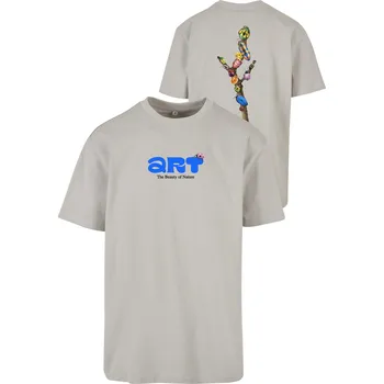 Pánské oblečení Lehké asfaltové tričko Bugs Oversize Mister Tee šedá 2854288