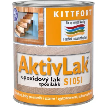 barva a nátěr na dřevo AktivLak S 1051 epoxídový lak jednosložkový 0,6L