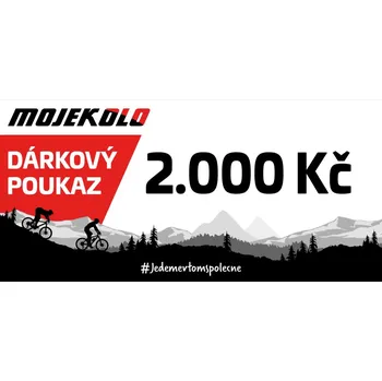 Dárkový potravinový koš Dárkový poukaz MOJEKOLO 2000 Kč