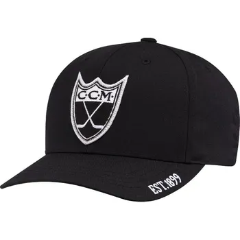 Kšiltovka Kšiltovka CCM Monochrome Structured Adjustable Black