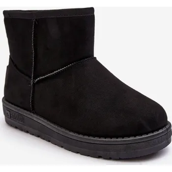 Dámská zimní obuv Dámské zimní boty s vyplněním z kožešiny Big Star MM274158 Barva: Černá, Velikost: 36