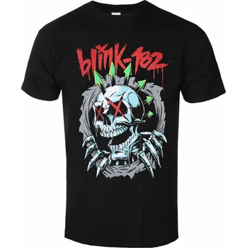 Pánské oblečení Tričko metal pánské Blink182 - Six Arrow Skull - ROCK OFF - BLINKTS18MB - L