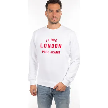 Pánská mikina Pepe Jeans Pánská mikina LONDON SWEAT Barva: bílá, Velikost: XL