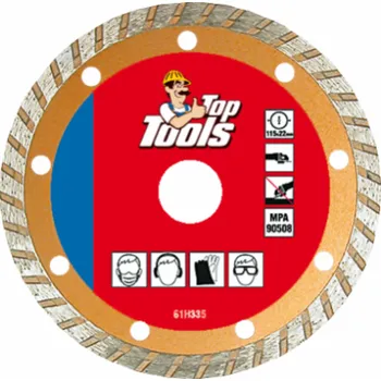Brusný kotouč Top Tools Diamantový kotouč 125x22x2,2mm turbo - 61H345