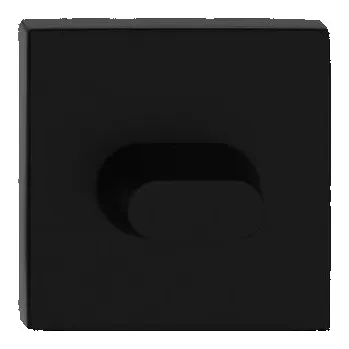 Dveřní kování Dolní štít na WC černý SZKCW