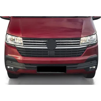 Lišta karosérie Ozdobné lišty do přední masky Volkswagen Transportér T6.1