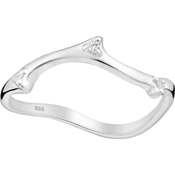 Prsten Prstýnkárna EMMA Stříbrný prsten větvičkový AG 925 ≤ 1,3g Velikost prstenu: 6 (51/52)