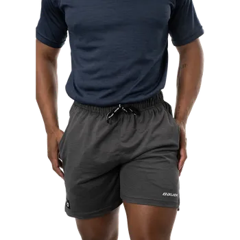 Pánské kraťasy Bauer Šortky Team Knit Sr černé