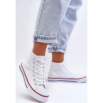 Dámské tenisky Dámské Klasické Vysoké Tenisky Remos Barva: Bílá, Velikost: 39