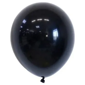 Balónek Latexové balónky černé 50ks 30cm - Cakesicq