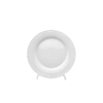 Talíř Moritz Zdekauer, Talíř mělký Veronica 25cm, bílá