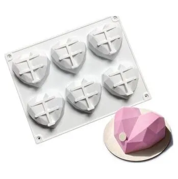 Forma na pečení Silikonová forma srdíčka - Cakesicq