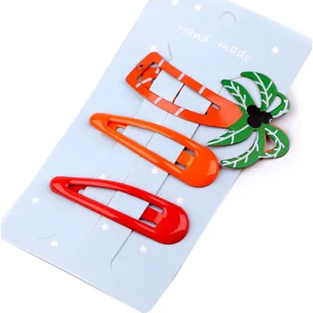 Sponka do vlasů pukačka Varianta: 13 mix palma, Balení: 1 karta