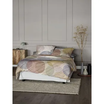 Povlečení IRISETTE IRISETTE luxusní flanelové povlečení ZOBEL 8553-50 BAREVNÉ KOLA 140x200 cm, 70x90 cm