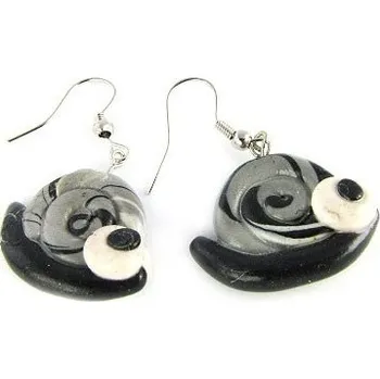 Náušnice Fimos Náušnice Fimo - šnečci S2076