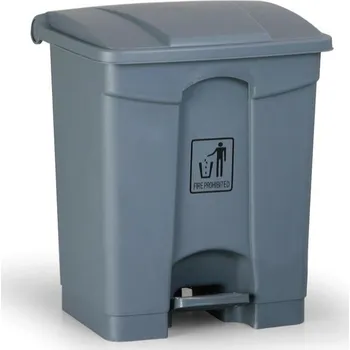 Odpadkový koš Corping Nášlapný víceúčelový koš na odpadky 45 l, 390 x 360 x 590 mm, šedá