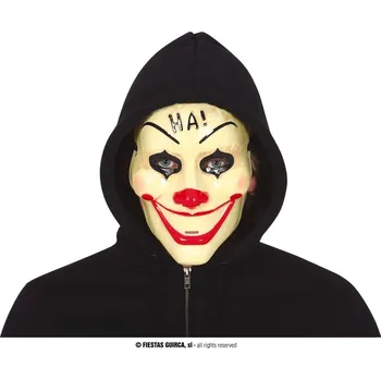 Karnevalová maska Maska klauna HA!