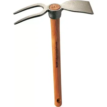 Motyka Malá motyčka s kypřičem 40cm SHW (KP-ES54749) (Kvalitní kovaná motyčka na zahradu od renomovaného výrobce SHW, jasanová leštěná násada 40 cm, robustní provedení čepele.)