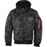 bunda pánská (bomber) ALPHA INDUSTRIES - MA-1 ZH Back EMB Camo - L