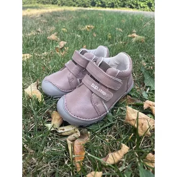 Chlapecká obuv D.D.Step Barefoot kožené boty S073-42466C Violet, D. D. Step Velikost: 21