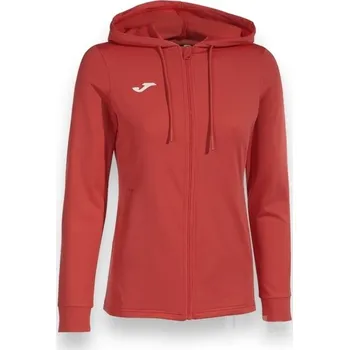 Dámská mikina Dámská mikina JOMA SCULPTURE II, barva rajčatová, velikost XS