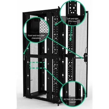 Racková skříň HPE 42U 600mmx1200mm G2 Enterprise Shock Rack