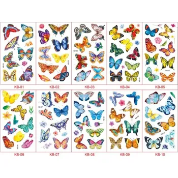 Odstranitelné tetování Dětské dočasné tetování - MOTÝLCI 3 (Značka: SPADABRAVO)