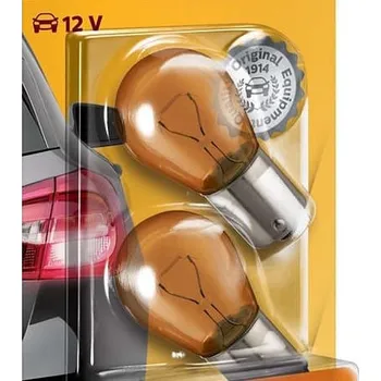 Osvětlení pro motocykl Philips Žárovky 12V 21W do blinkrů - oranžové PHI12496NA2B