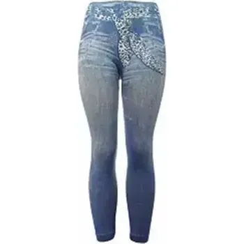 Dámské legíny F4H Dámské legíny dlouhé 808350-3 modrá univerzální