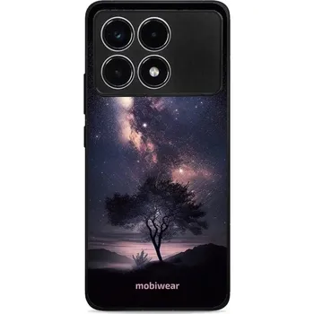 Pouzdro na mobilní telefon Lesklý kryt Mobiwear Glossy - Xiaomi Poco F6 Pro 5G - G005G Strom s galaxií (Prémiové lesklé pouzdro, obal, kryt Mobiwear Glossy na mobil Xiaomi Poco F6 Pro 5G - G005G Strom s galaxií, materiál Plast + TPU silikon - krytí po všech stranách, neošoupatelný)