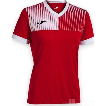 Dámský dres JOMA ECO-SUPERNOVA, barva červená - bílá, velikost 2XS